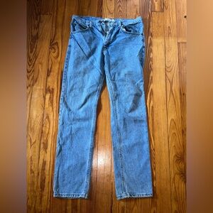 Lee Men's Light Blue Straight Jeans